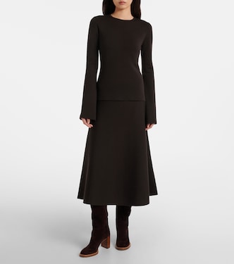 Wool, silk, and cashmere top | Gabriela Hearst