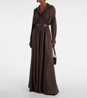 Oversized flared gown | Norma Kamali