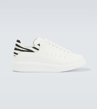 Oversized leather sneakers | McQueen