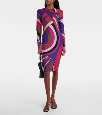 Printed jersey minidress | Pucci