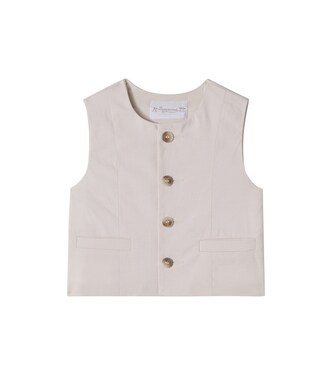 Baby Elice cotton vest | Bonpoint