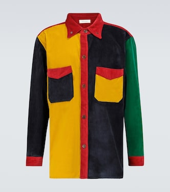 Camisa Notting Hill de patchwork | Wales Bonner