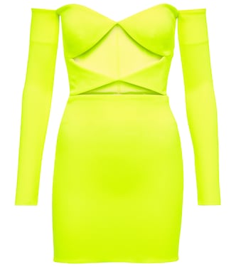 Hadley cutout crêpe minidress | Alex Perry