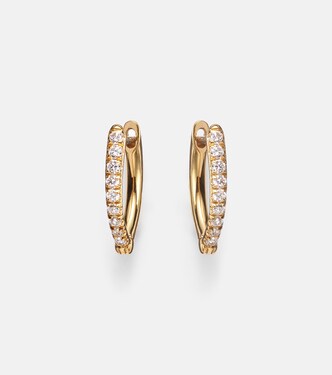 Boucles d’oreilles Cristina Small en or 18 ct et diamants | Melissa Kaye