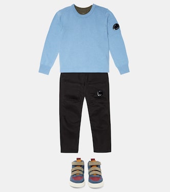 Jersey en mezcla de cachemir y lana | C.P. Company Kids