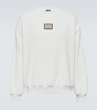 Sudadera en terry de algodón | Dolce&Gabbana