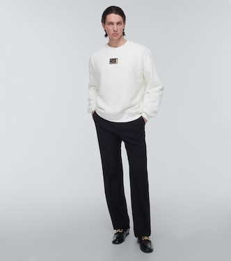 Sudadera en terry de algodón | Dolce&Gabbana