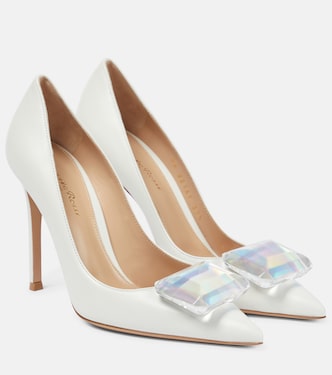 Salones Jaipur 105 de piel adornados | Gianvito Rossi