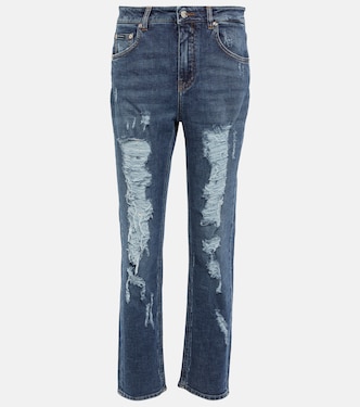 Jeans boyfriend de tiro alto | Dolce&Gabbana
