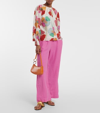 Blusa Avery in cotone e seta | Velvet