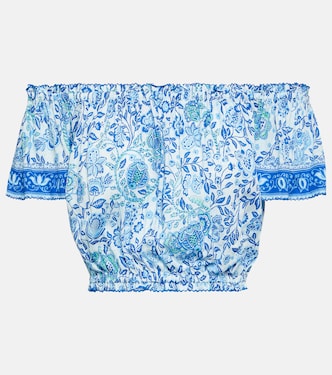 Camila printed top | Poupette St Barth