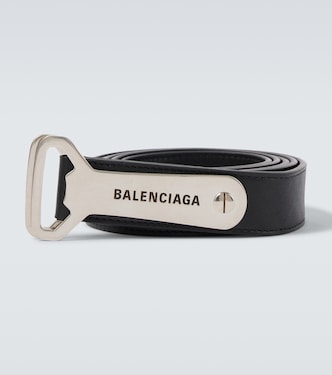 Bottle Opener 11 leather belt | Balenciaga