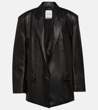 Blazer de piel oversized | The Attico