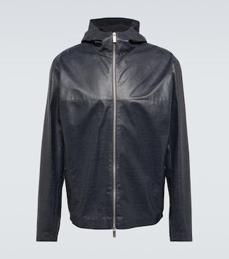 Jacke Scritto Printed B-Way aus Leder | Berluti