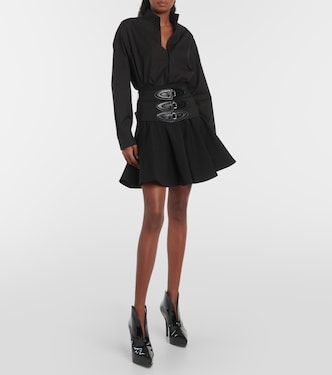 Mini-jupe en laine | Alaïa