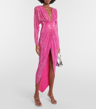 Robe longue à ornements | Alexandre Vauthier