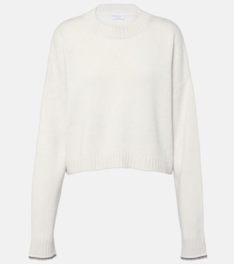 Pull en laine, cachemire et soie | Brunello Cucinelli