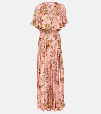 Bedrucktes Maxikleid Mabelle | Poupette St Barth