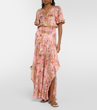 Bedrucktes Maxikleid Mabelle | Poupette St Barth