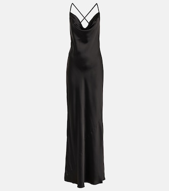 Satin slip dress | Norma Kamali