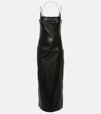 Midikleid aus Leder | The Attico