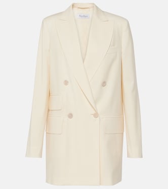 Blazer cruzado Elegia de lana virgen | Max Mara
