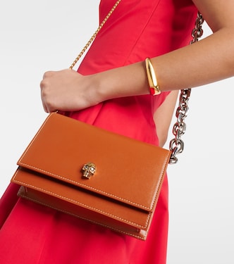 Sac à bandoulière Skull Small en cuir | McQueen