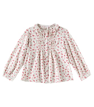 Blusa Gentille de algodón estampada | Bonpoint
