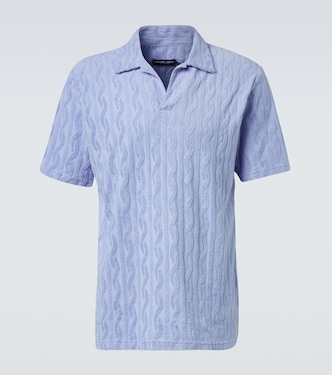 Faustino cotton terry polo shirt | Frescobol Carioca