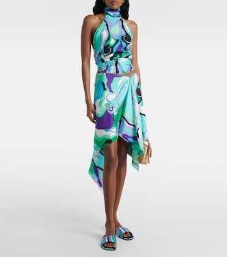 Top Orchidee in seta | Pucci