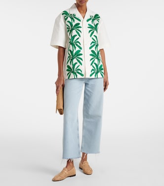 Jeans Ren a gamba larga e vita alta | Agolde