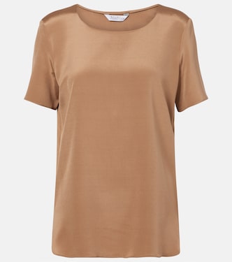 T-Shirt Aris aus einem Seidengemisch | Max Mara