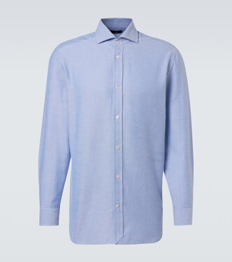 Cotton poplin shirt  | Dunhill