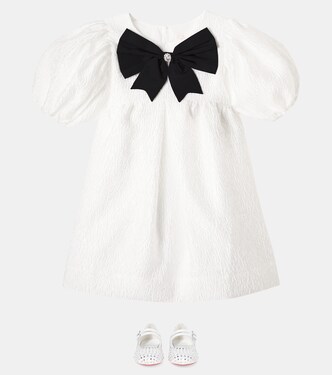 Dolly bow-detail brocade dress | Tutu Du Monde