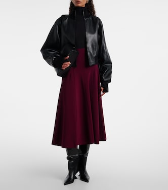 Flared maxi skirt | Norma Kamali
