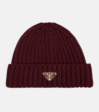 Ribbed-knit wool and cashmere beanie | Prada
