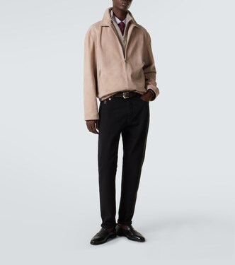 Blouson aus Veloursleder | Brunello Cucinelli