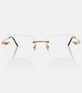 Lunettes Panthère de Cartier rectangulaires | Cartier Eyewear Collection