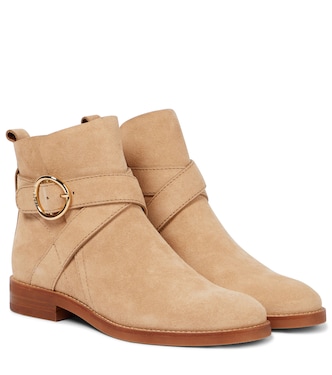 Lyna suede ankle boots | See By Chloé