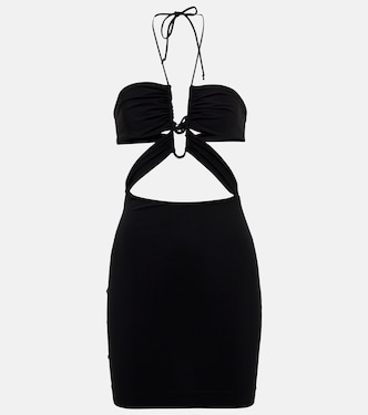 Halterneck minidress | Nensi Dojaka
