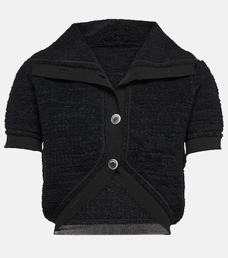 Crop top Le Cardigan Campana de punto | Jacquemus