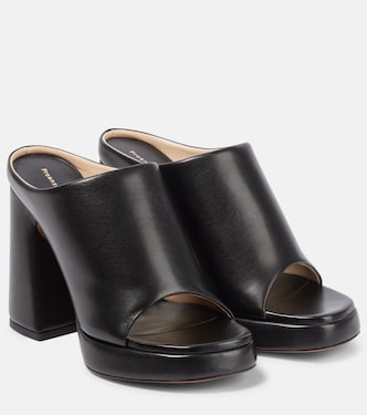 Forma leather platform mules | Proenza Schouler