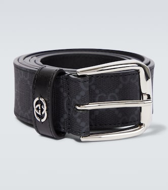 Cintura in pelle GG | Gucci