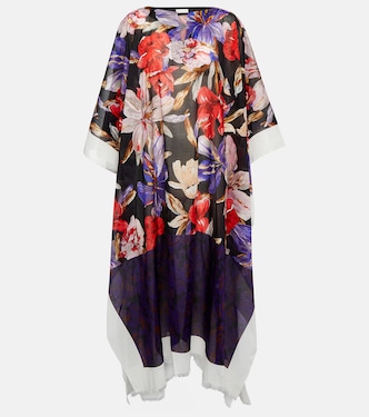 Copricostume in cotone con stampa | Dries Van Noten
