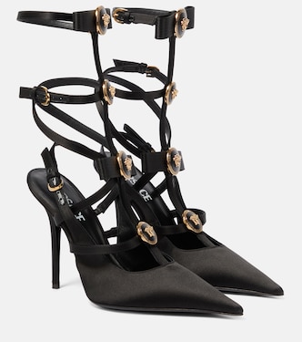 Salones Medusa de satén | Versace