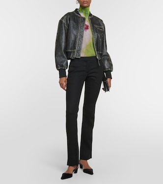Low-Rise-Hose aus einem Wollgemisch | Acne Studios