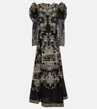 Bestickte Robe Lyrical | Zimmermann
