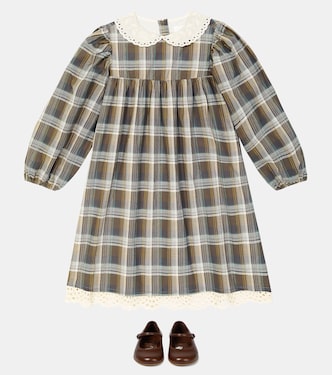 Frankie checked cotton dress | C'era Una Volta