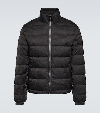 Chaqueta acolchada en jacquard | Versace