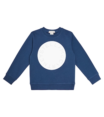 Sudadera de forro polar de algodón | Stella McCartney Kids